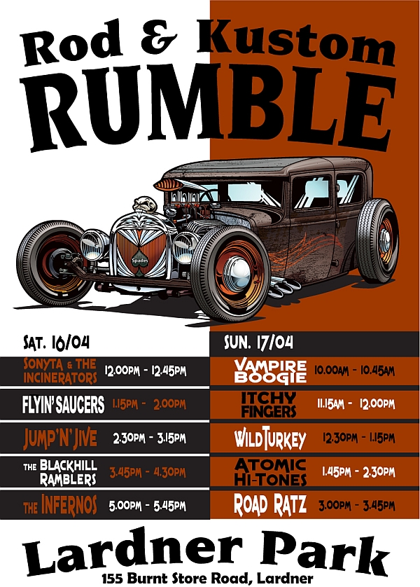 Hot Rod Rumble Music